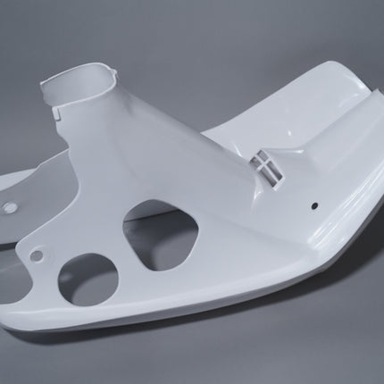 スーパーカブC50/C70/C90カスタムレッグシールドホワイト