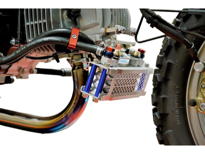 ホンダモンキーACTIVE オイルクーラー タイプ：5段コア スーパーオイルクーラーキット キタコ KITACO KーCON パーツ