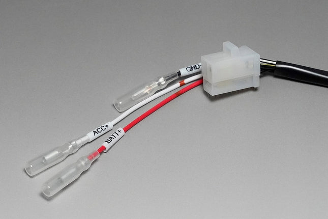 モンキー125電源取り出しハーネスコネクター