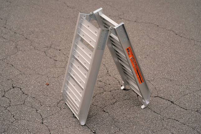 汎用モーターサイクル用アルミ製スロープ折り畳み式1200mm