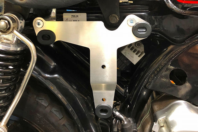 モンキー/ゴリラ右サイドカバー アルミ製取り付けステー