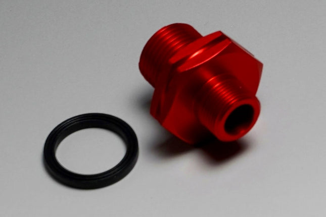 ガソリンコック変換アダプターレッド