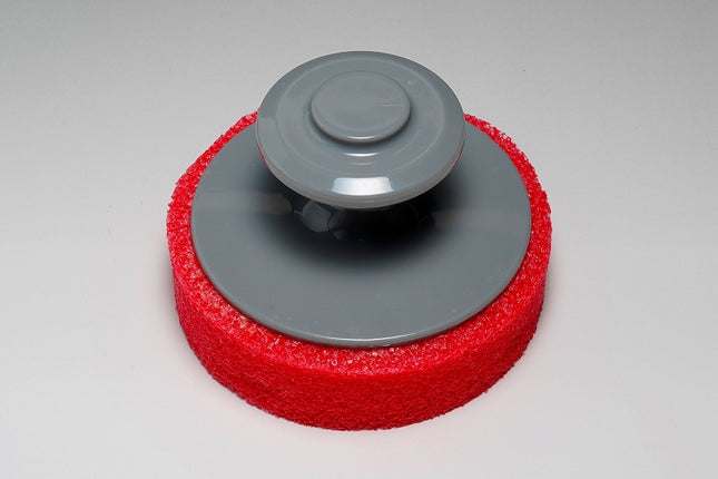 タイヤクリーム用スポンジ丸型レッド