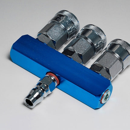 分岐用ラインカプラー 集合配管に便利