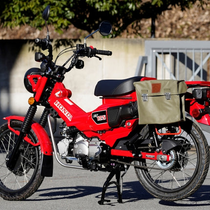 CT125ハンターカブ サイドバッグサポート左側専用レッド