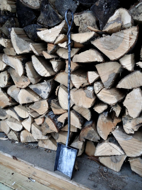 ハンドメイド 炭掻きシャベル 暖炉 ピザ窯 薪ストーブ