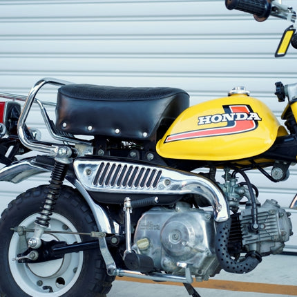 Z50J 4Lモンキークラシックグラブバー スチール製クローム