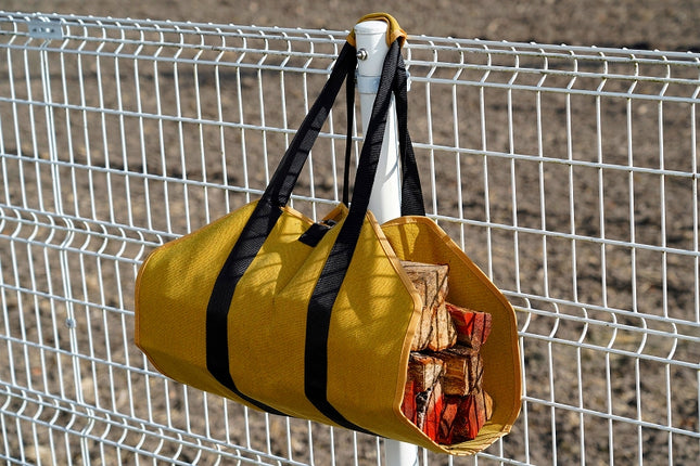 薪運搬シート 焚火・ストーブ カーキ