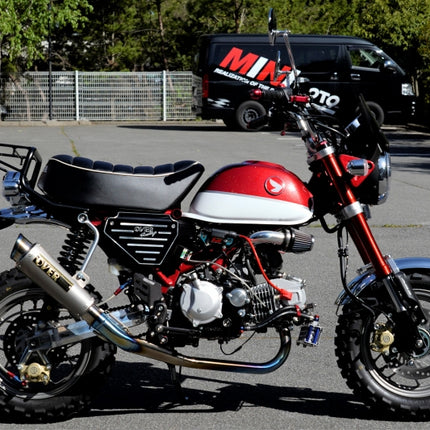 モンキー125エクステンドリアキャリア クロームメッキ