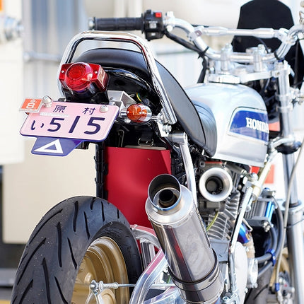 APE50、APE100(一部車体のみ)グラブバー クロームメッキ