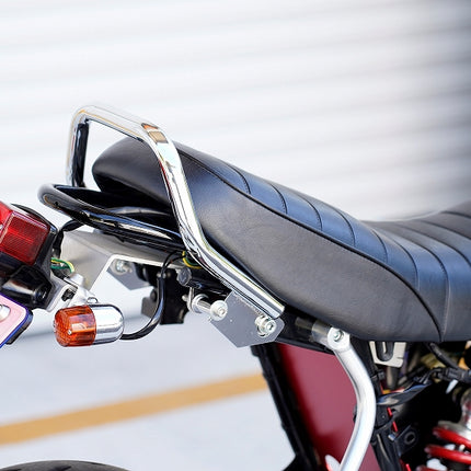 APE50、APE100(一部車体のみ)グラブバー クロームメッキ