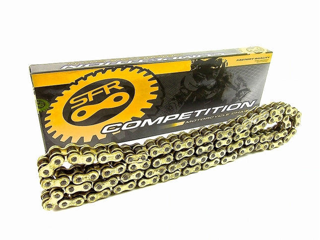 SFR製420H-O-120Lレーシングチェーン ゴールド