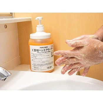 工業用ハンドクリーナーポンプ容器1.4kg(オレンジエキス配合)