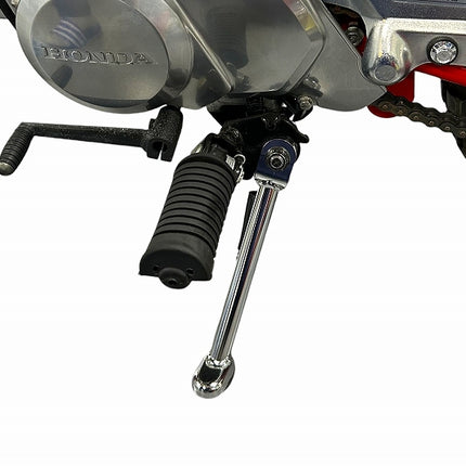 Z50Jモンキースポーツサイドスタンド クロームメッキ165mm