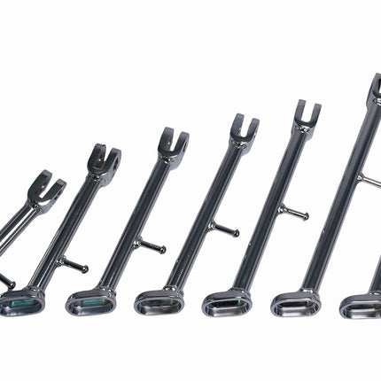 Z50Jモンキースポーツサイドスタンド クロームメッキ165mm