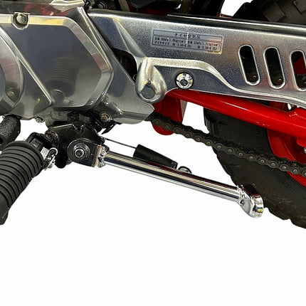 Z50Jモンキースポーツサイドスタンド クロームメッキ205mm