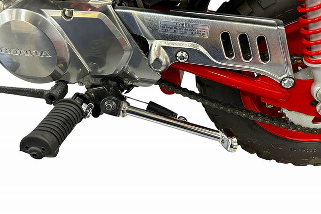 Z50Jモンキースポーツサイドスタンド クロームメッキ225mm