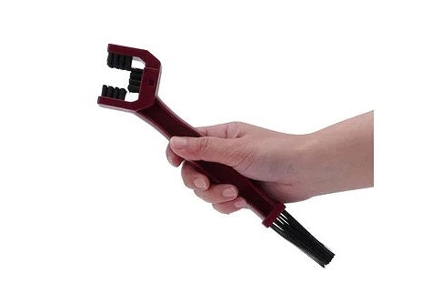 バイク用チェーンブラシ レッド