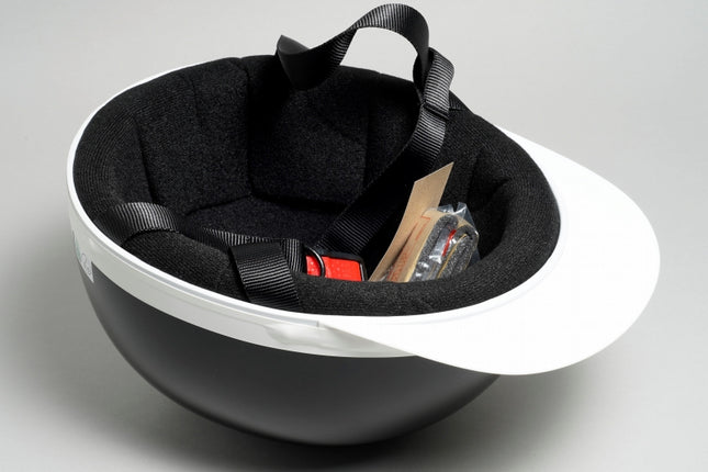 半キャップ ヘルメット フリーサイズ ブラック