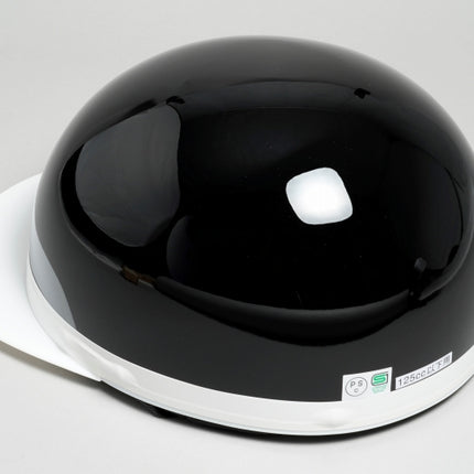 半キャップ ヘルメット フリーサイズ ブラック