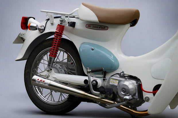 <h2>リトルカブ・スーパーカブ レッド 330mm強化リアショック</h2>