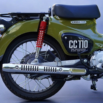 クロスカブ CT125 レッド 345mmリアショック25mmショート