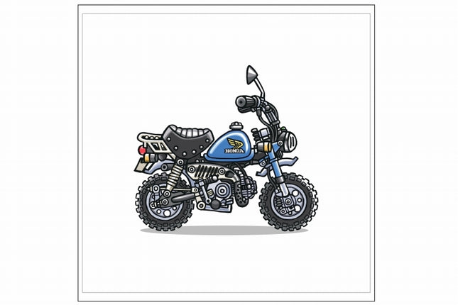 モンキーZ50J フェイスタオル