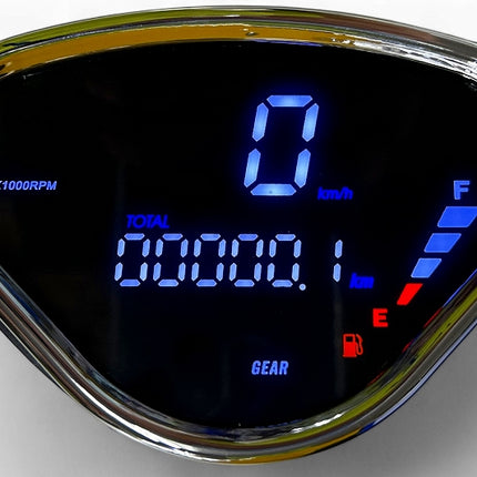 ダックス シャリィ スピード タコメーター デジタル LED