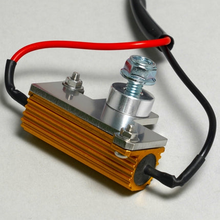 ウインカーLED ハイフラッシュ 抵抗器用 ステンレス製ステー