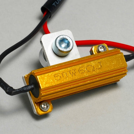 ウインカーLED ハイフラッシュ 抵抗器用 ステンレス製ステー