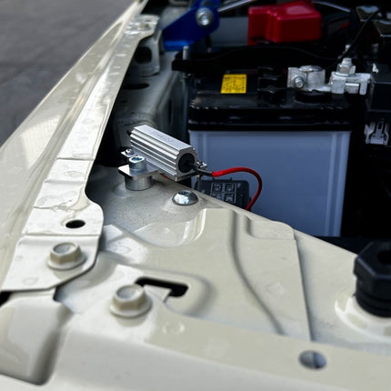 ウインカーLED ハイフラッシュ 抵抗器用 ステンレス製ステー