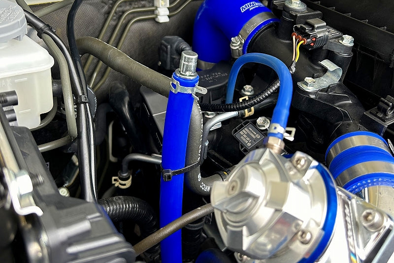 ジムニーJB64W JB74W デフブリーザーホース ブルー – ミニモト公式