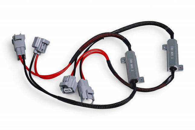 抵抗機60W5Ω LEDウィンカー用カプラーオン抵抗左右セット