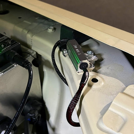 抵抗機60W5Ω LEDウィンカー用カプラーオン抵抗左右セット