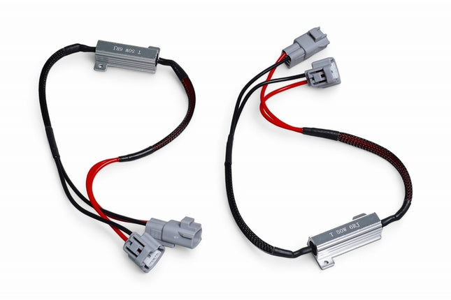 抵抗機60W5Ω LEDウィンカー用カプラーオン抵抗左右セット