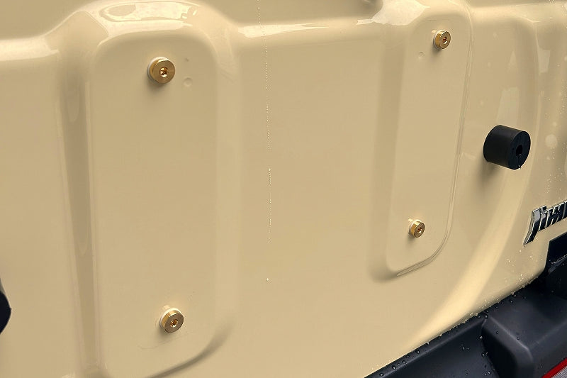 JB64 JB74 ジムニー用スペアタイヤマウント化粧ボルト真鍮製