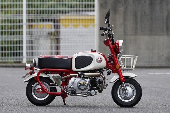 MINI Q ミニ Q 4mini バイク110ccエンジン 白×赤