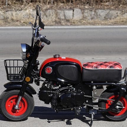 MINI Q ミニ Q 4mini バイク110ccエンジン 黒×赤