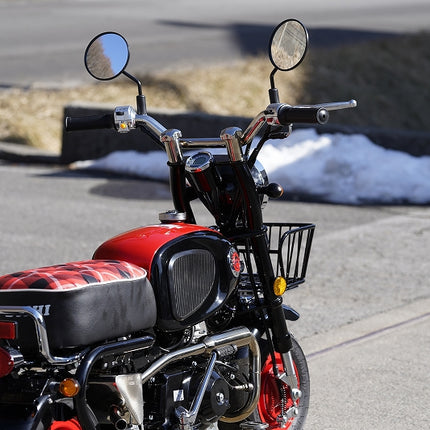 MINI Q ミニ Q 4mini バイク110ccエンジン 黒×赤