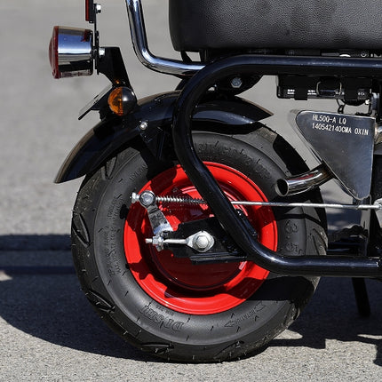 MINI Q ミニ Q 4mini バイク110ccエンジン 黒×赤