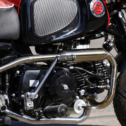 MINI Q ミニ Q 4mini バイク110ccエンジン 黒×赤