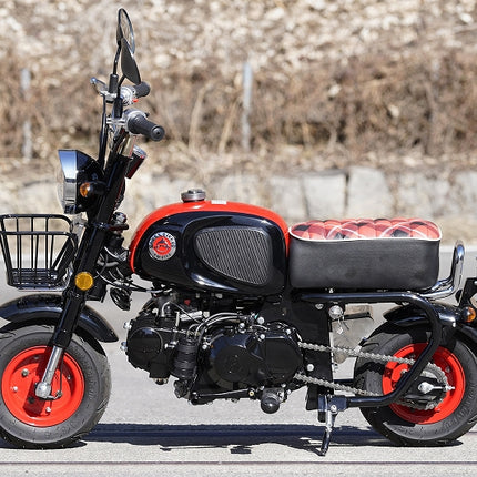 MINI Q ミニ Q 4mini バイク110ccエンジン 黒×赤