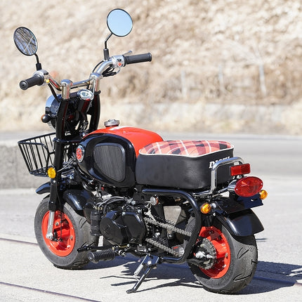 MINI Q ミニ Q 4mini バイク110ccエンジン 黒×赤