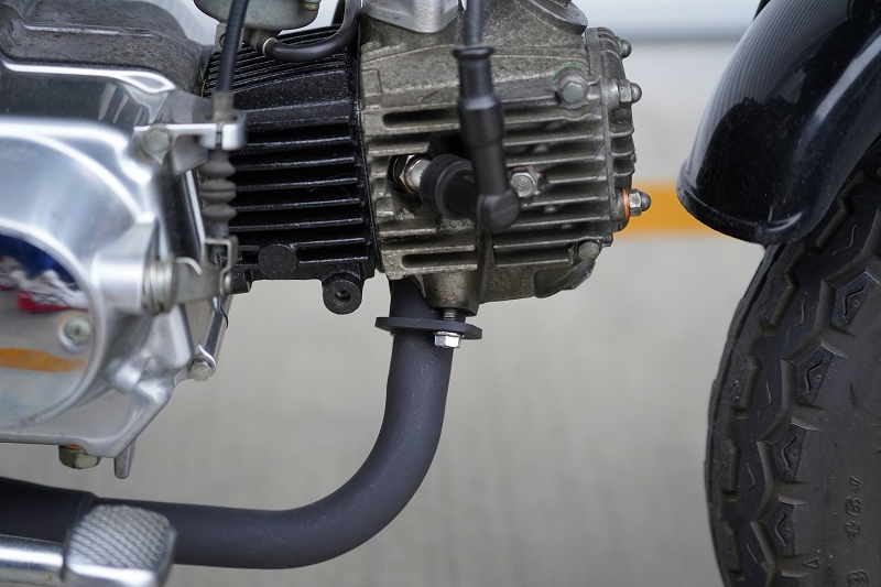 モンキー ゴリラ ショート フライングオンマフラー？ キタコ？？★1118 モンキー&frasl;ゴリラ ショートフライングオンマフラー&frasl;ブラック