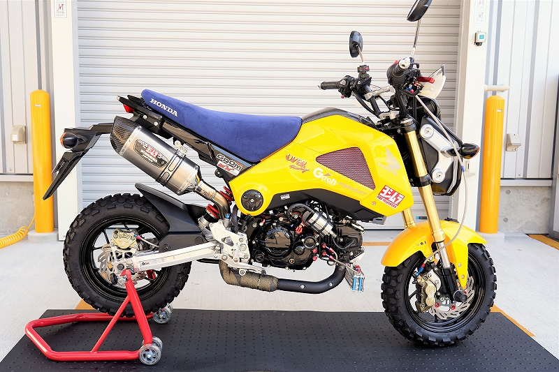 公式 レトログリップH ミニモト ダックス Minimoto RH L ハンドル