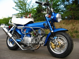 カスタムスタイルバイクNO16-125cc